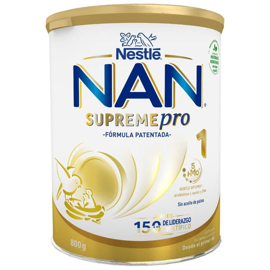 Nan Supremepro 1 Leche de inicio desde el primer día Nestlé 800 g NAN SUPREME pro 1