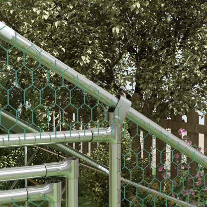 Pawhut Gallinero Para Exterior 12 M² 3x4x1_4
