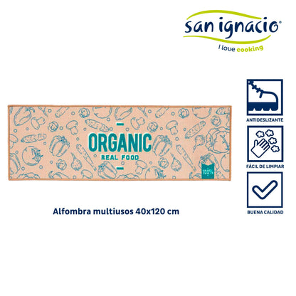 Alfombra Organic Kinvara 40x120cm – Tamaño Grande Y Diseño Ecológico