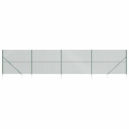 Cerca De Alambre Con Pinchos De Anclaje Verde 1,6x10 M / Vetonek_1