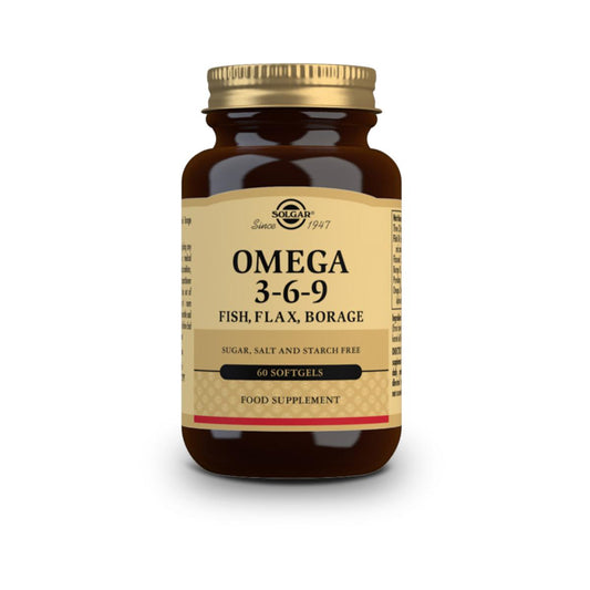 Omega 3 6 9 Solgar 60 Cápsulas