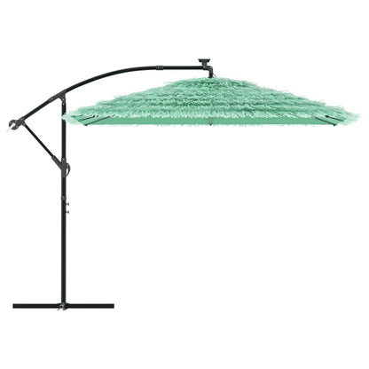 Vidaxl Sombrilla De Jardín Con Poste De Acero Verde 290x290x238 Cm_3