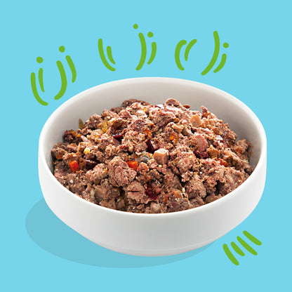 Comida húmeda para perros Cordero y Carne de Vacuno Edgard & Cooper 400 g