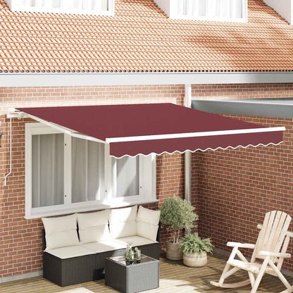 Toldo Retráctil Manual Burdeos 300x250 Cm_1