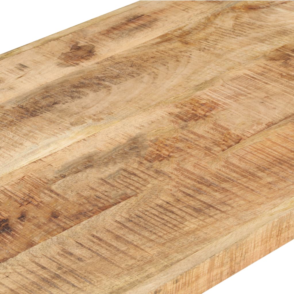 Mesa De Centro Madera De Mango Rugosa 120x60x40 Cm_3