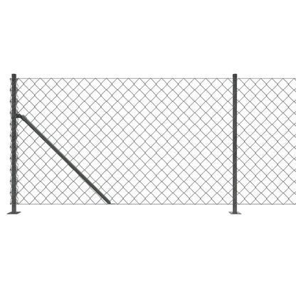 Cerca De Alambre Con Brida Gris Antracita 1x25 M / Vetonek_1