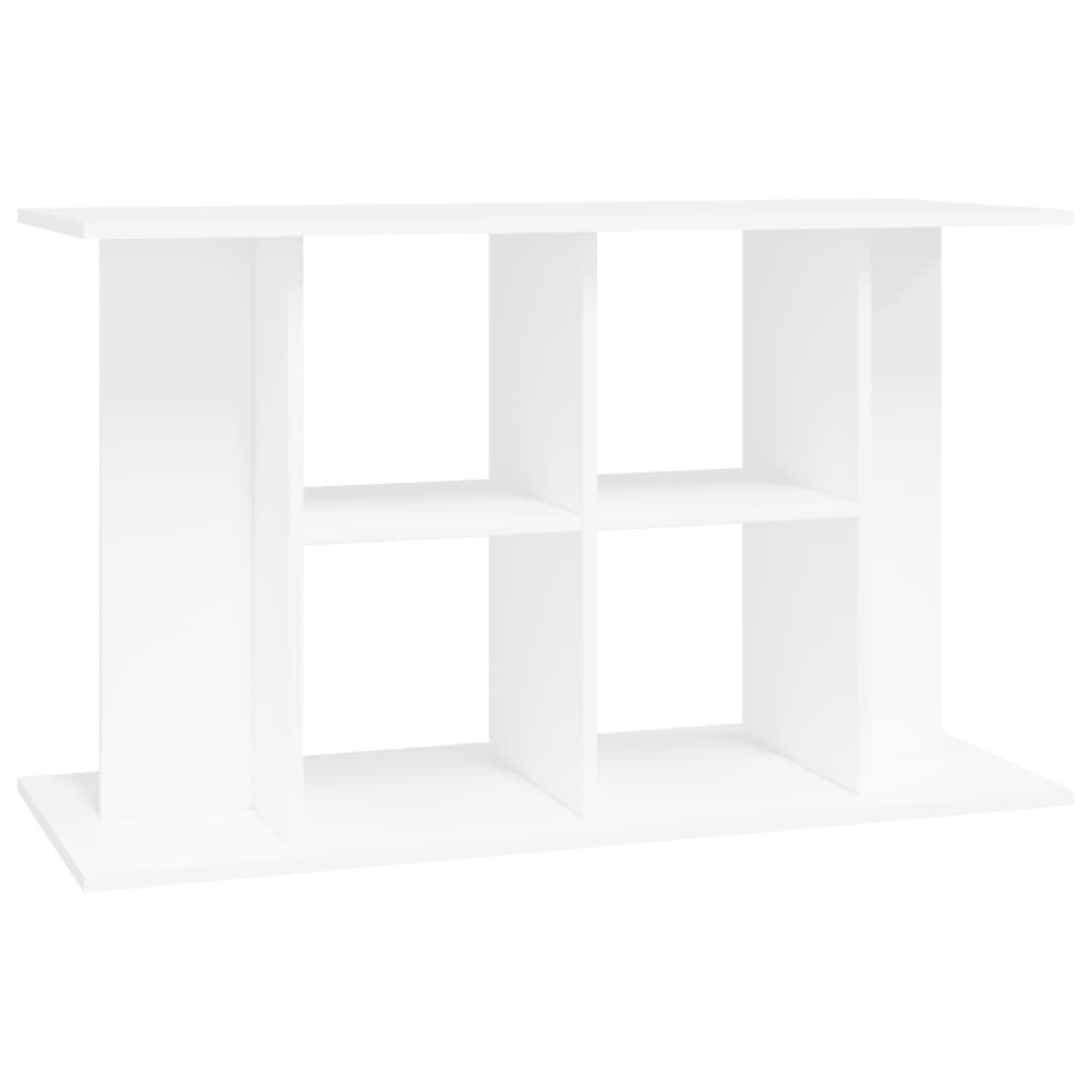 Vidaxl Soporte Para Acuario Madera De Ingeniería Blanco 100x40x60 Cm_0