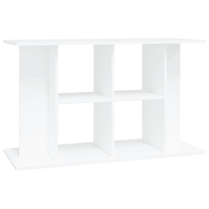 Vidaxl Soporte Para Acuario Madera De Ingeniería Blanco 100x40x60 Cm_0