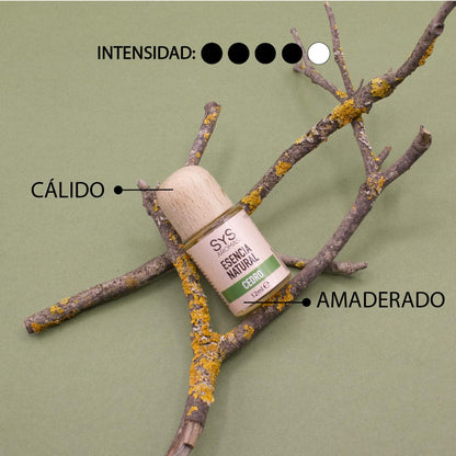 Esencia Natural Cedro SYS Aromas 12 ml | Aroma Oriental y Amaderado | Para Quemadores y Humidificadores_2