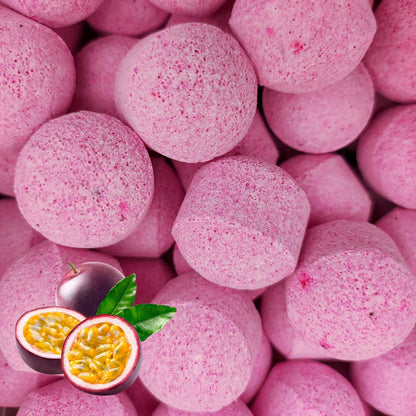 200 Mini Bombas Efervescentes Para Manicura Y Pedicura - Aroma: Fruta De La Pasión - Pack Especial Profesionales_3