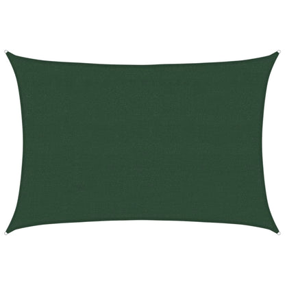 Toldo De Vela Hdpe Verde Oscuro 160 G/m² 4x6 M_0