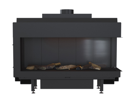Bricosol Chimenea De Gas Kratki Leo 100 Derecha Propano ∅ 100/150 8,2 Kw_2