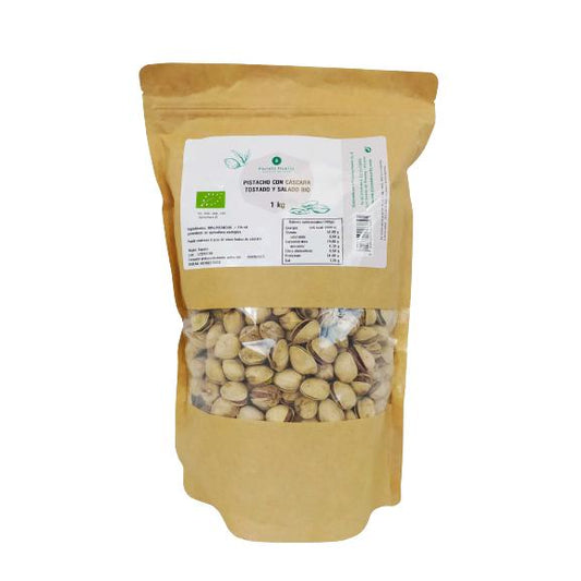 Pistacho en cáscara tostado y salado ECO Planeta Huerto 1 kg