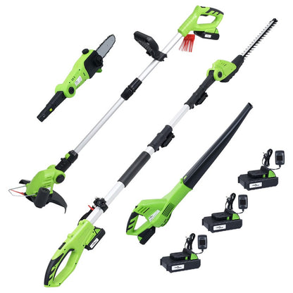 Vidaxl Set De Herramientas Eléctricas De Jardín Sin Cable 4 Piezas_0