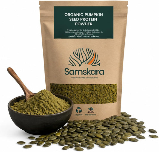 Proteína De Calabaza Tostada Bio - 500g | Proteína Vegetal Ecológica Vegana Para Batidos Y Repostería_0
