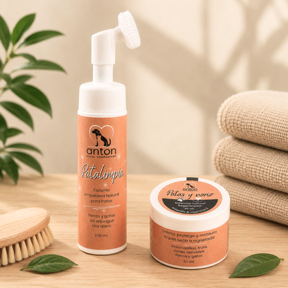 Cuidado Completo Natural Para Perros Y Gatos – Limpieza De Patas Y Protección De Almohadillas Y Nariz_3