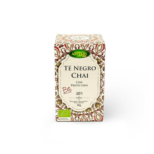 Te Chai Negro Eco 20 Filtros Artemisbio