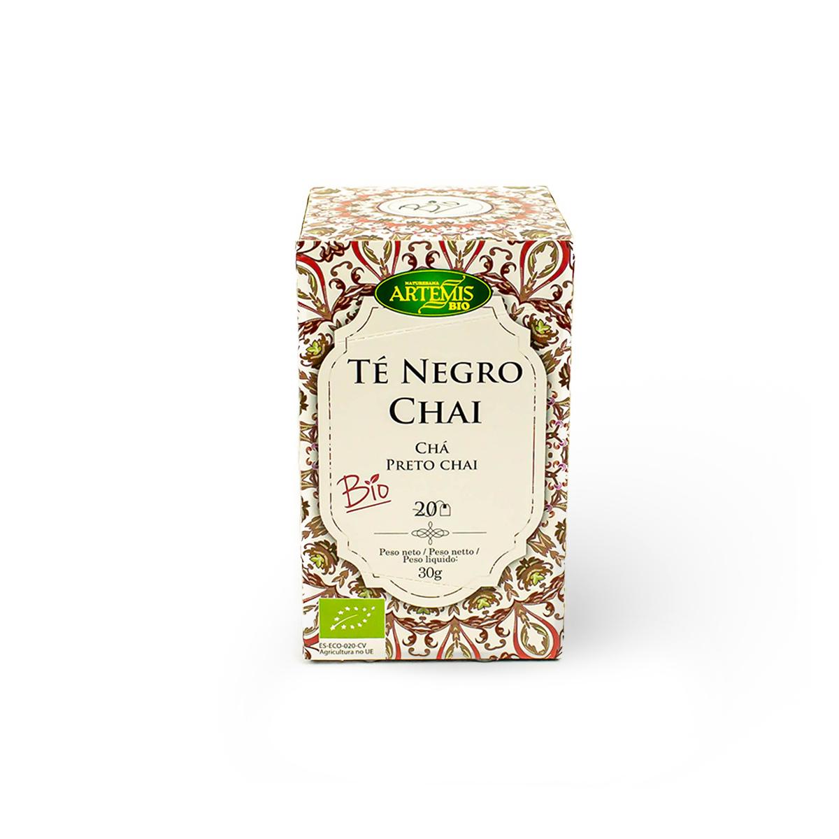 Te Chai Negro Eco 20 Filtros Artemisbio