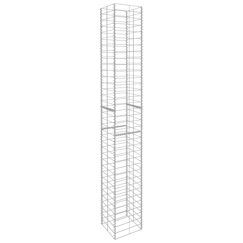 Cestas De Muro De Gaviones 3 Uds Acero Galvanizado 25x25x197cm / Vetonek_1