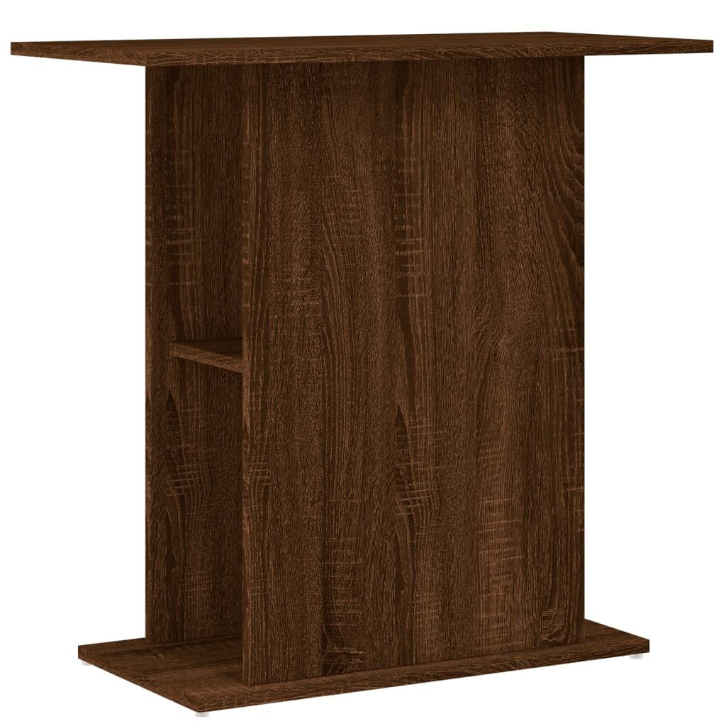 Vidaxl Soporte De Acuario Madera Ingeniería Marrón Roble 75x36x72,5 Cm_0