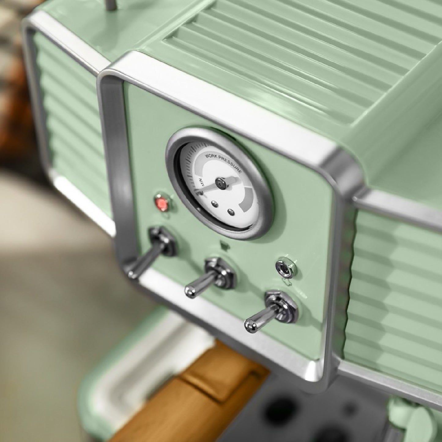 Cecotec Cafetera Express Power Espresso 20 Tradizionale Light Green_1