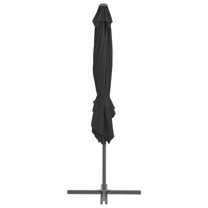 Vidaxl Sombrilla De Jardín Con Base Portátil Gris Antracita_3