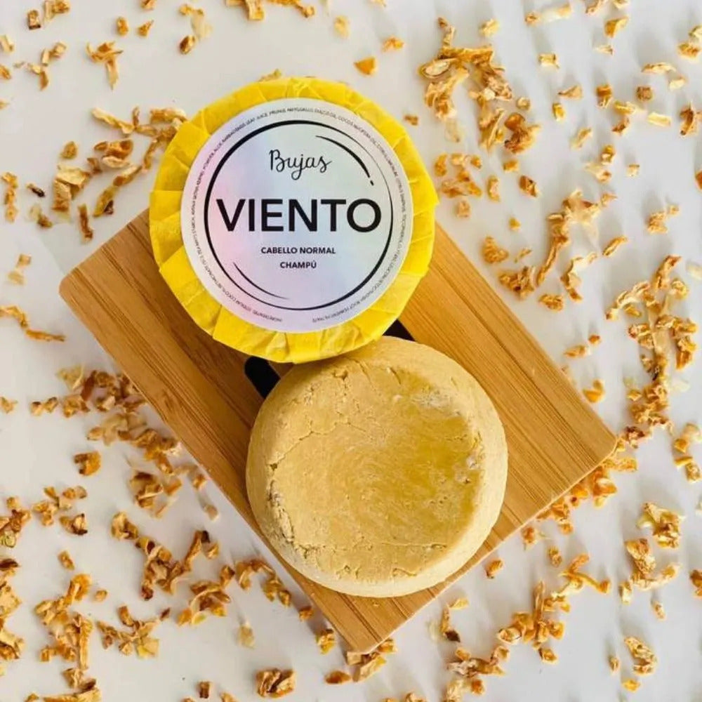 Champú Sólido Viento Bujas 70g Cabello Normal Y Todo Tipo_0
