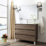 Mueble Baño Sandra - Nebrasca - 3 Cajones - 80 Cm