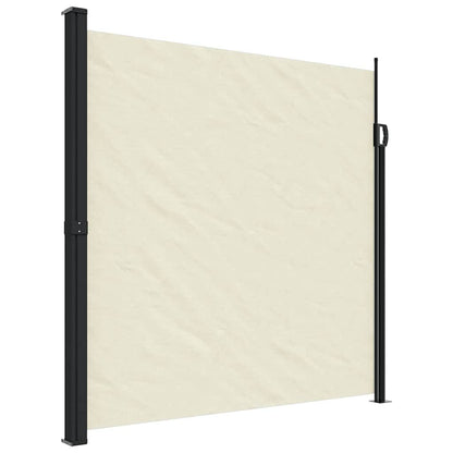 Vidaxl Toldo Lateral Retráctil Crema 200x600 Cm_0