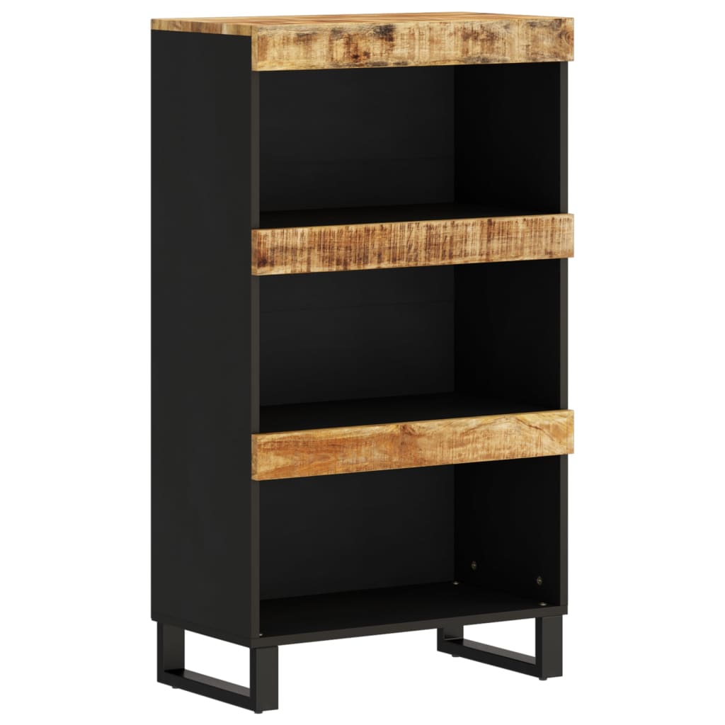 Armario Auxiliar Madera Maciza De Mango 60x33x107 Cm_0