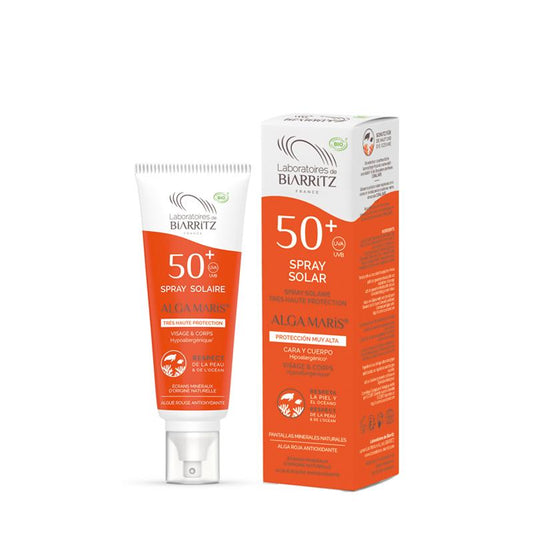Protector Solar en Spray Cara & Cuerpo SPF 50 Alga Maris 100 ml