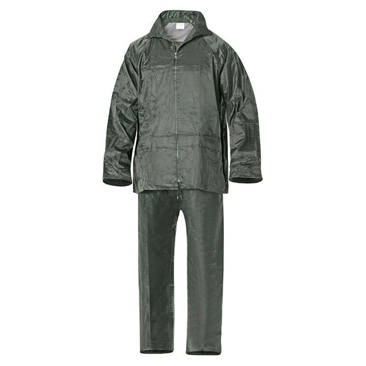 Traje De Agua Impermeable Verde Nylon       Talla 6-m_0