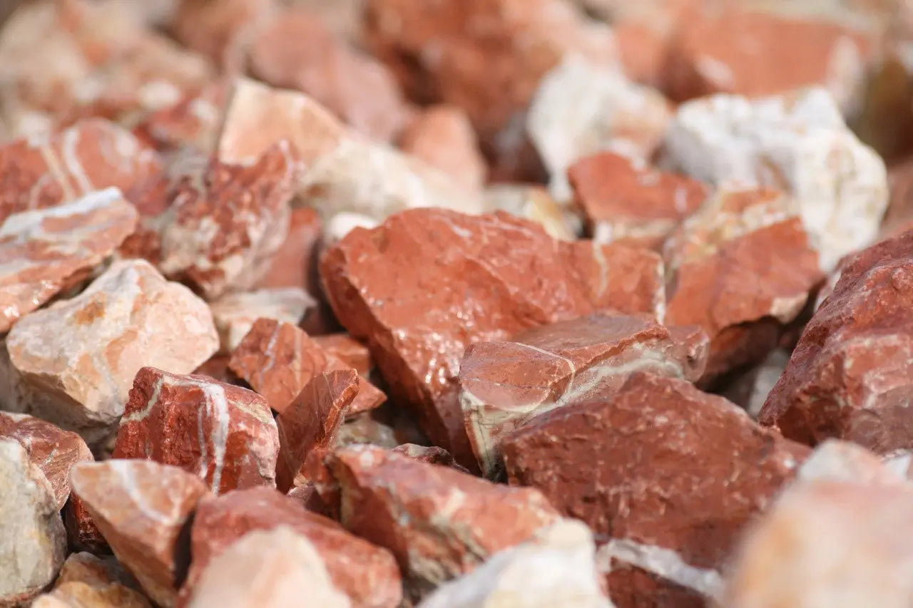 Grava Roja Mármol / Big Bag 1.000 Kg. / 30-40 Mm_1
