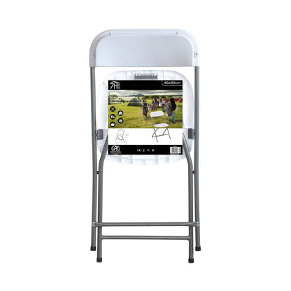 Silla Plegable Blanca 49x44.5x80.5cm 7house_4