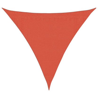 Vidaxl Toldo De Vela Terracota Hdpe 160 G/m² 3x3x3 M_0