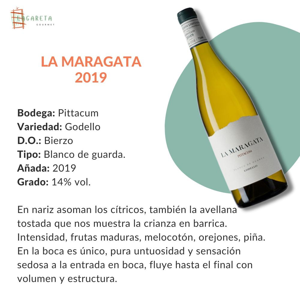 La Maragata - Vino Blanco Godello 2019_3