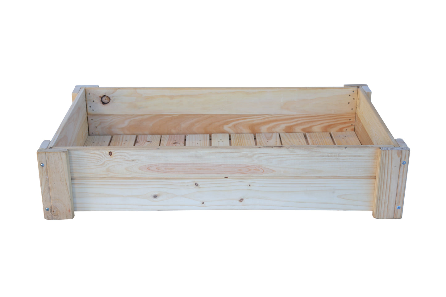 Mesa De Cultivo De Madera De 119x65x25cm 115l La Vega Natural - Madelea