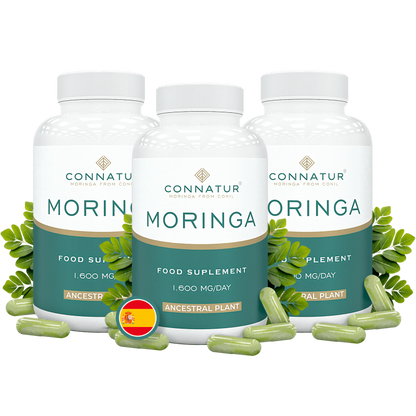 Moringa Oleifera Bio 120 Capsulas Connatur - Pack 3 Unidades