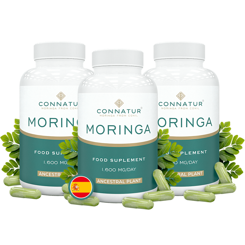 Moringa Oleifera Bio 120 Capsulas Connatur - Pack 3 Unidades_0