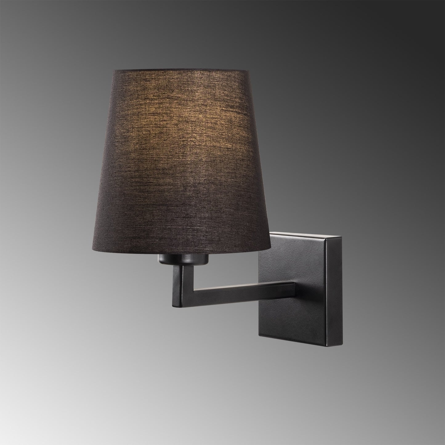 Aplique De Pared, Metal , Negro, 18x24x30, Casquillo E 27 Max 40 W_3
