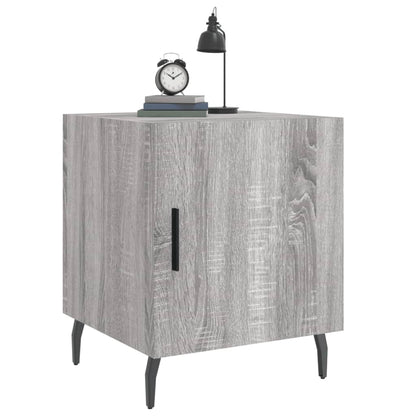 Mesitas Noche 2 Uds Madera Ingeniería Gris Sonoma 40x40x50 Cm_2
