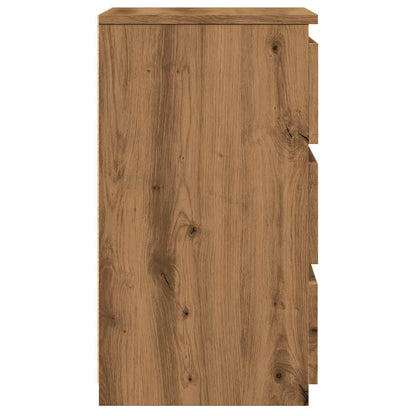 Mesita De Noche Madera De Ingeniería Roble Artisan 40x35x62,5cm_4