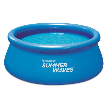 Piscina hinchable circular - 244x66 cm - con depuradora - 2.074 Litros