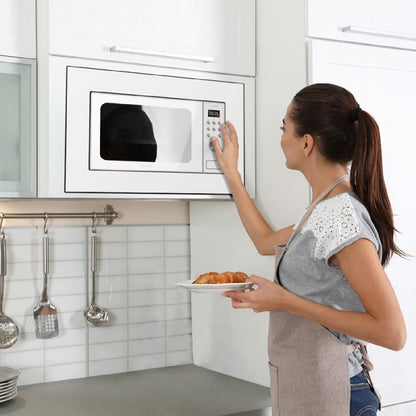 Microondas Encastrable Digital Grandheat 2000 Built-in White. 700w, Integrable, Capacidad 20 L, Grill 900 W, 9 Funciones Preconfiguradas, Quick Star_2