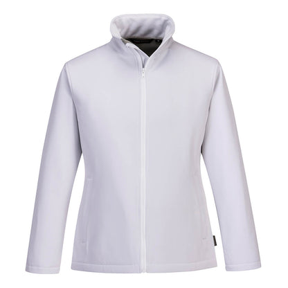 Softshell Para Mujer Print & Promo (2 Capas) / Xs / Blanco_4