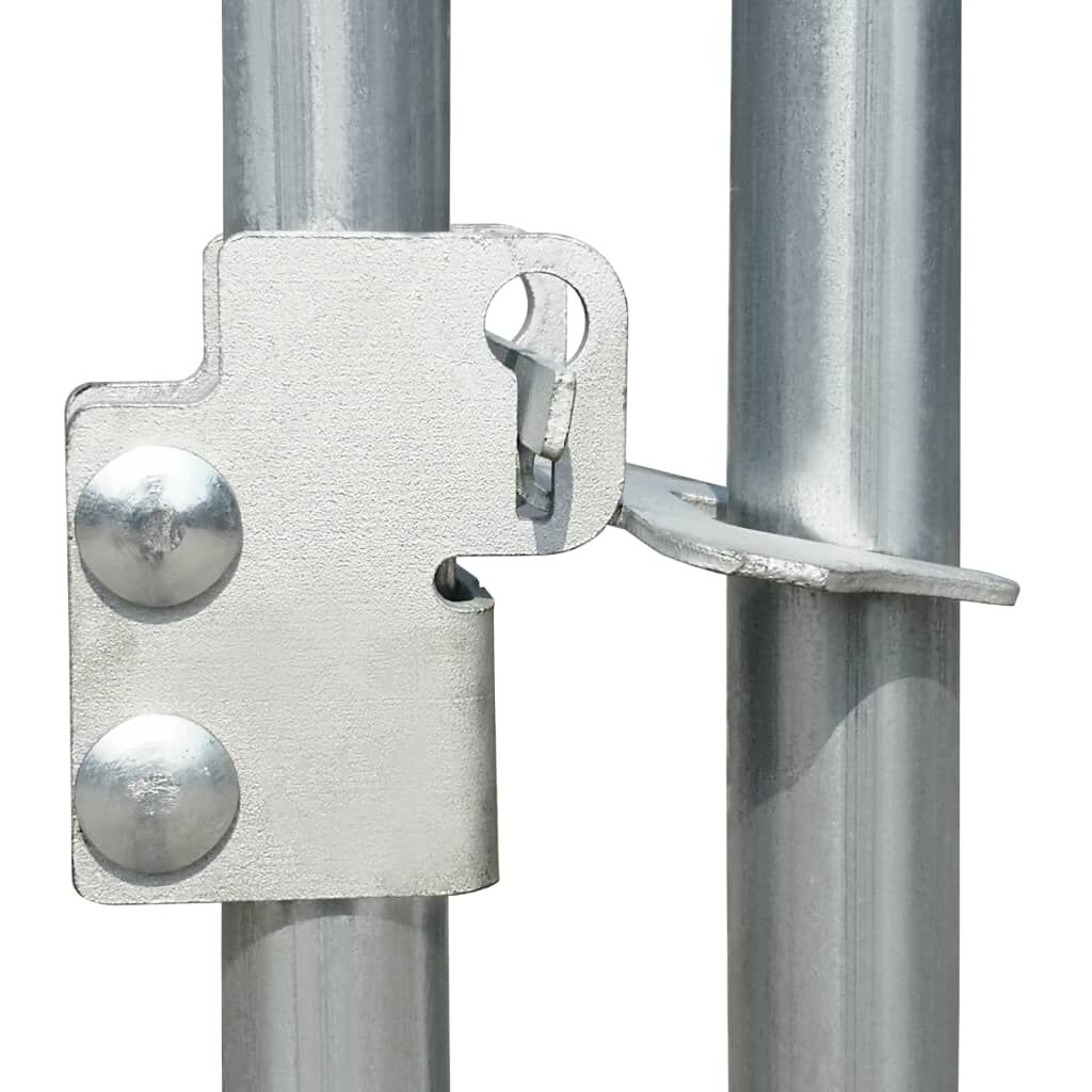Vidaxl Gallinero Acero Galvanizado 14x2x2 M_4