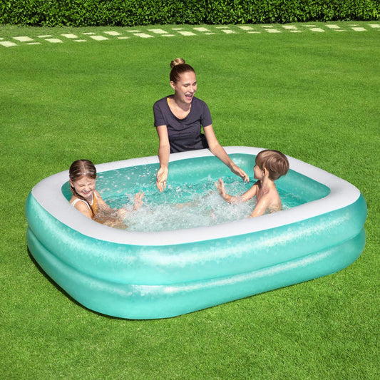 Piscina Inflable Rectangular 201x150x51cm._0