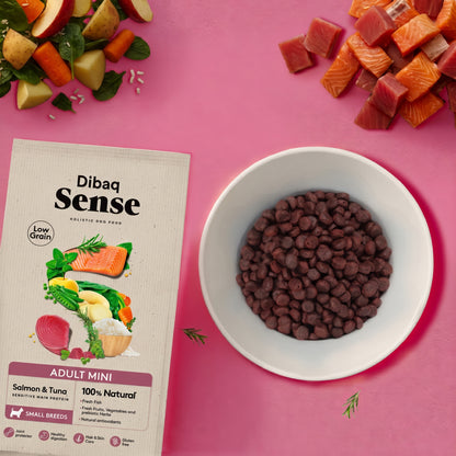 Dibaq Sense Low Grain Adulto Mini Salmón Y Atún 2 Kg_2