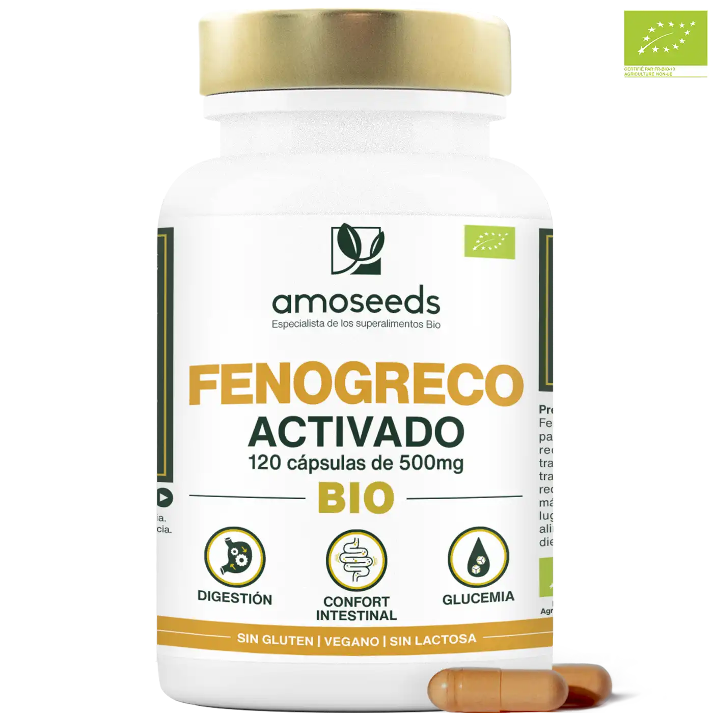 Fenogreco Activado | 120 Cápsulas_0