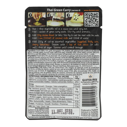 Pasta de Curry Verde Desiam 70 g